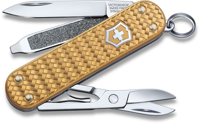 Victorinox Classic Precious Alox Swiss Army Knife – Brass — image 1 of 1