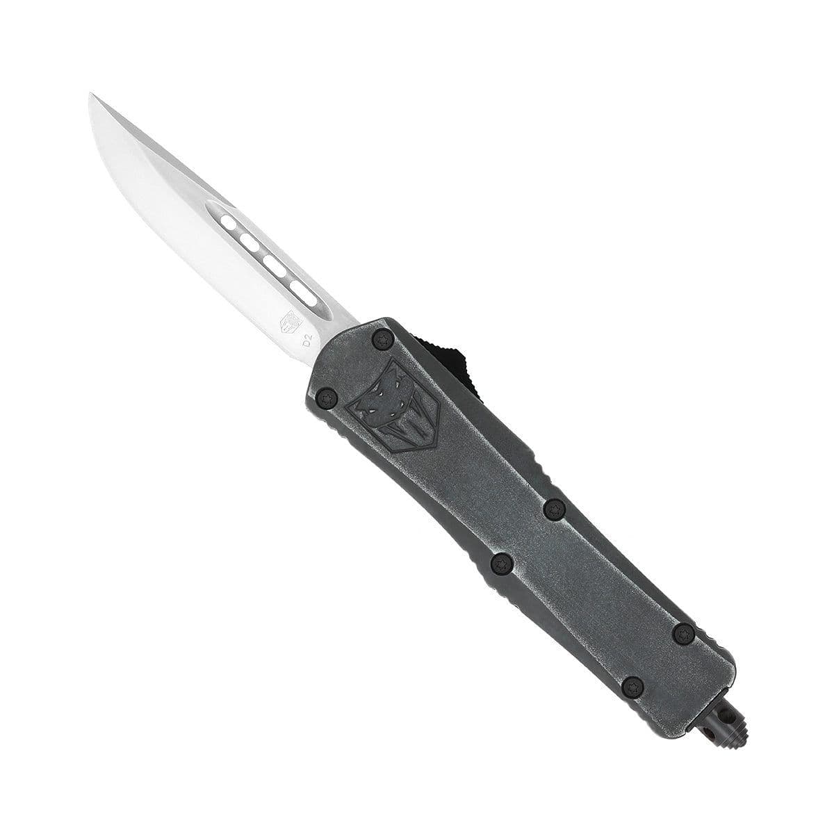CobraTec Small FS-3 OTF Stonewash D2 Drop Point — image 1 of 3