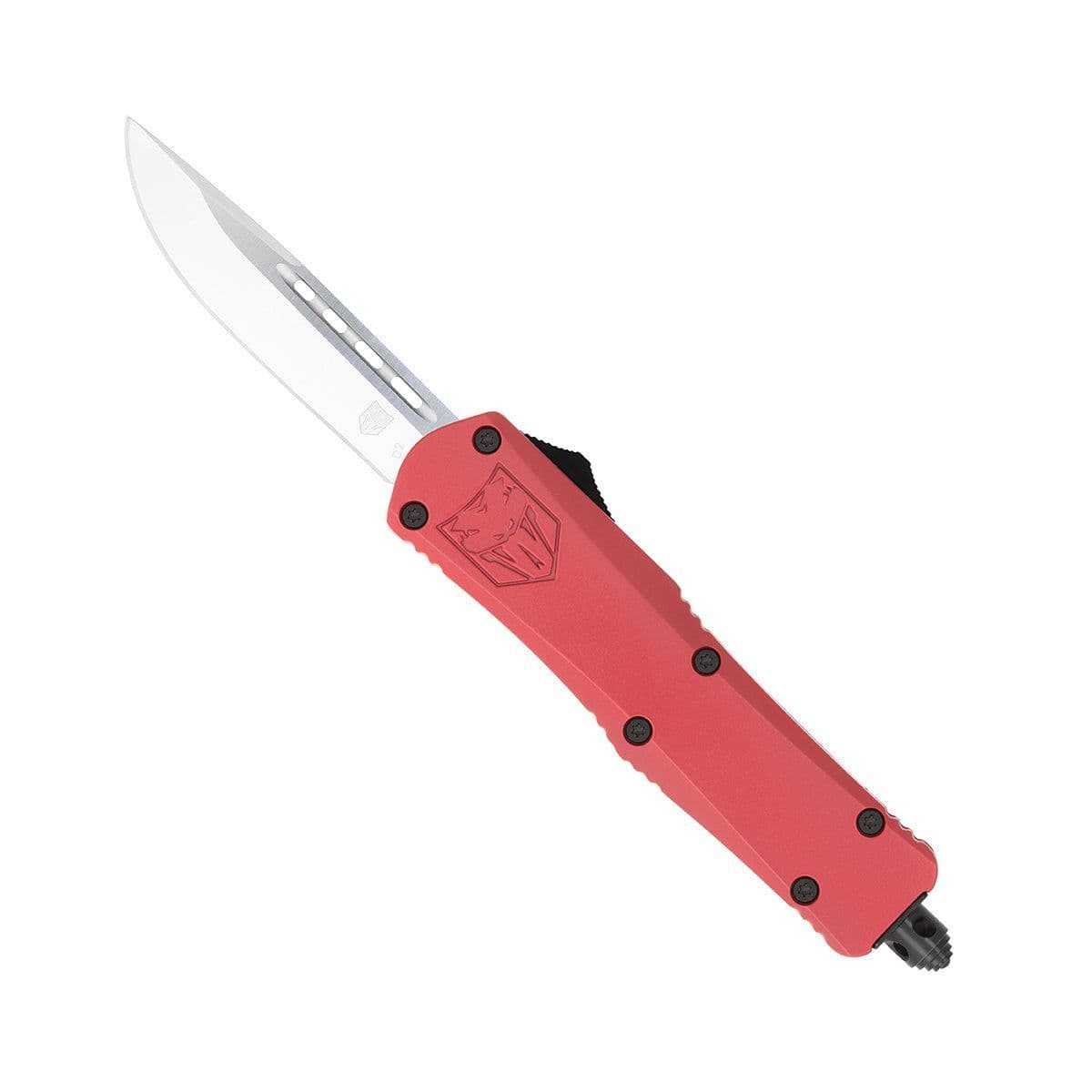 CobraTec Small FS-3 OTF Red Cerakote D2 Drop Point — image 1 of 3