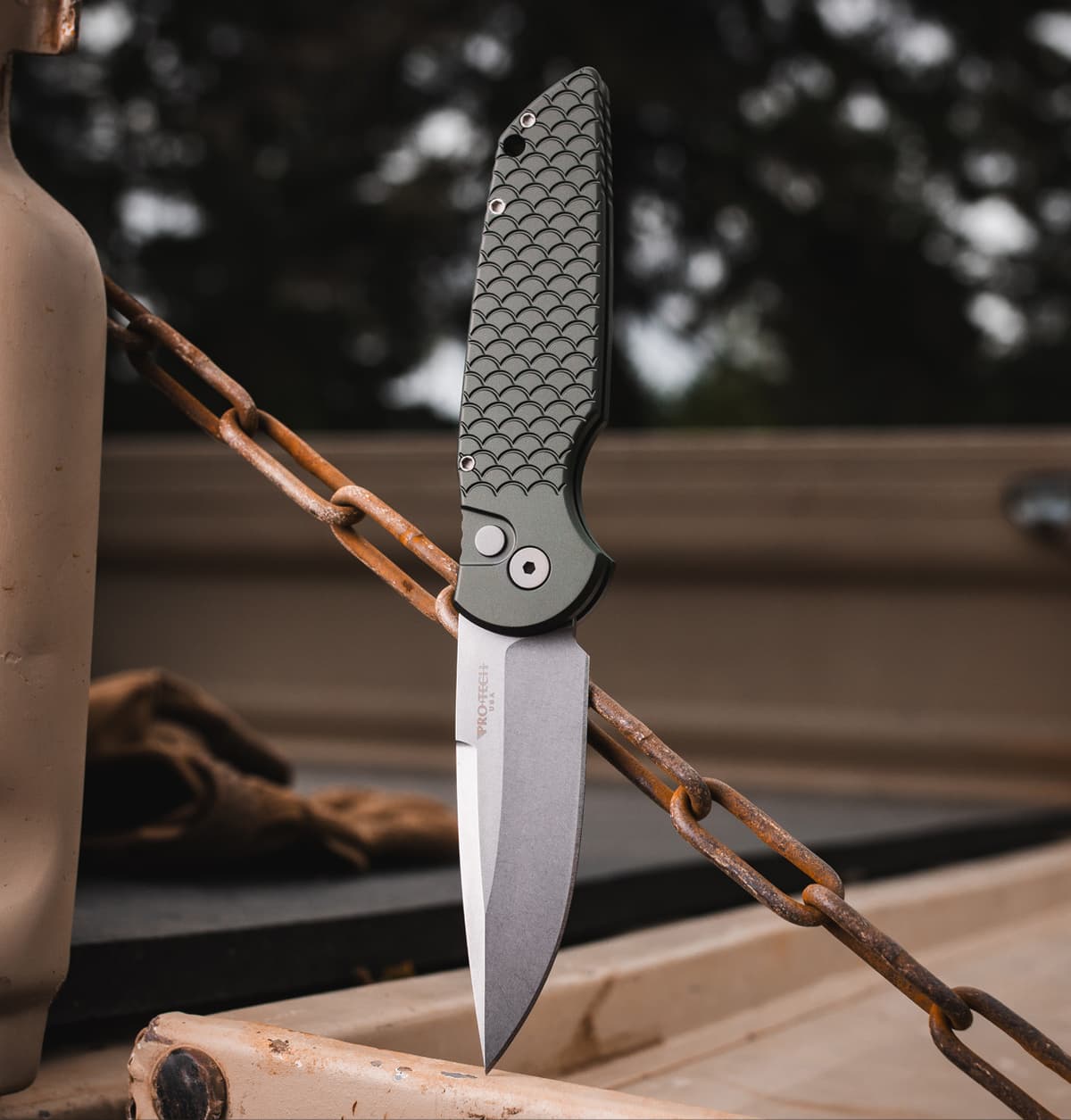Pro-Tech TR-3 - Tactical Response 3 X1 Stonewash Green — image 1 of 1